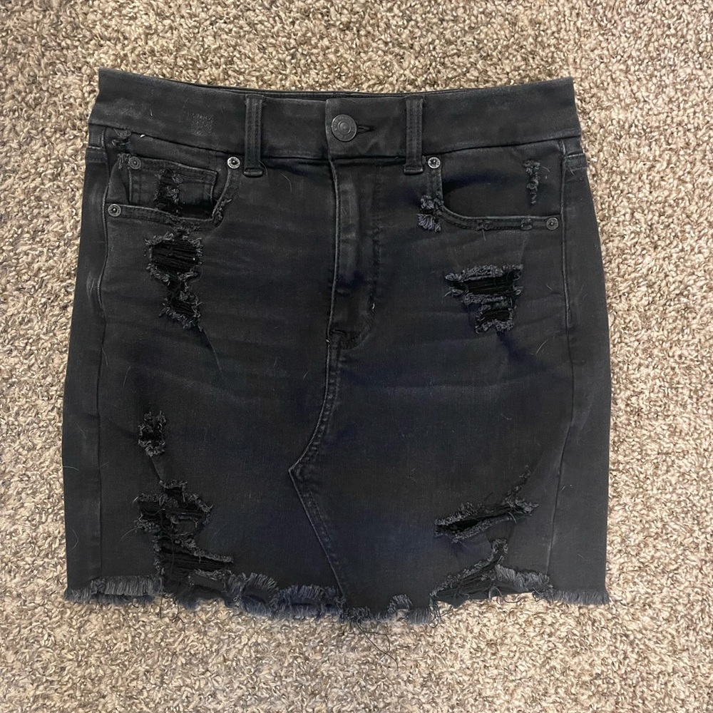 Black American Eagle Skirt